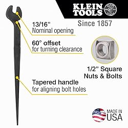 Klein Tools 3220 Spud Wrench, 13/16-Inch Nominal