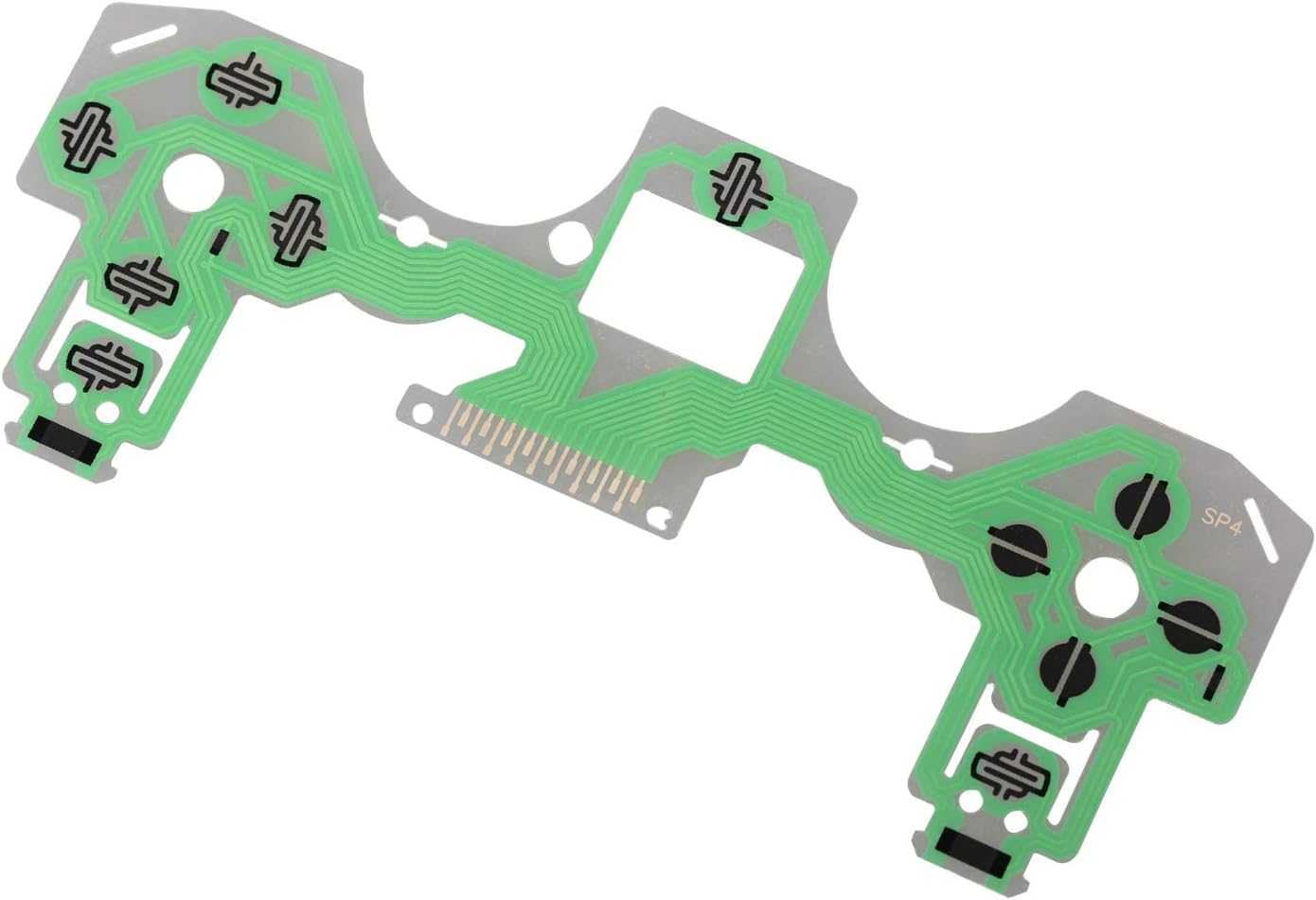 eJiasu PS4 Controller Parts, Replacement Handle Keypad Repair Pads