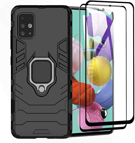 Haoye Hulle Fur Samsung Galaxy A51 2 Panzerglas Amazon De Elektronik