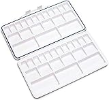 Liquidraw 42 Well Plastic Paint Palette | Air Tight & Easy Clean view 7