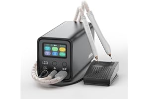 Capacitor Battery Spot Welder, AWithZ UF20B 10.5KW Spot Welder, 3-in-1 Auto & Manual & Foot Pedal Three Modes Welding Equipment for 18650/LiFePO4 Lithium Battery Pack Building with Foot Pedal