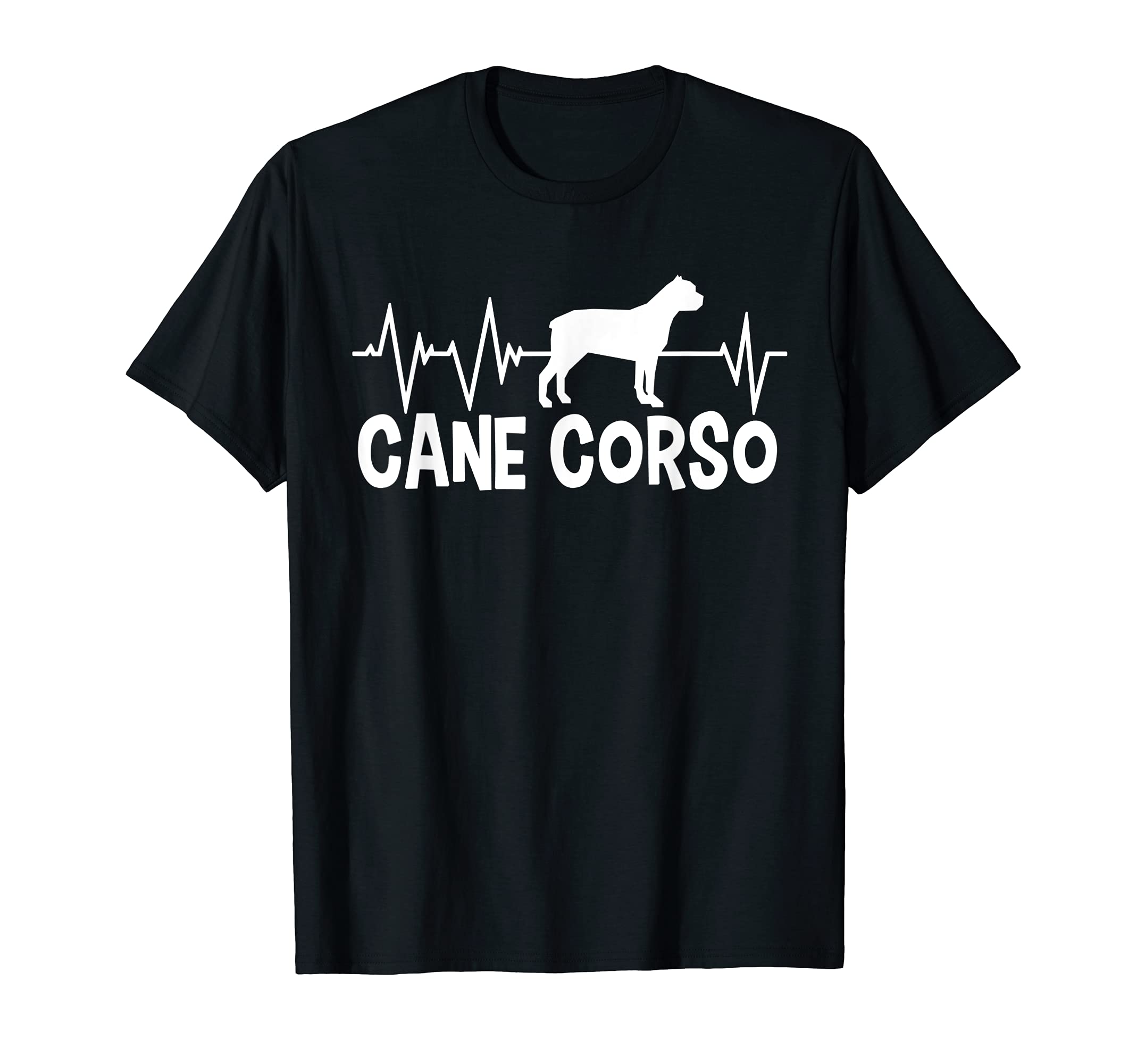 Cane Corso Dog Heartbeat Italian Mastiff T-Shirt