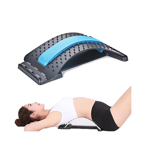 Back Stretcher Posture Massager for Back Relaxation & Pain Relief, Back Massager Magic Stretcher Stretch Equipment Lumbar Support Relaxation