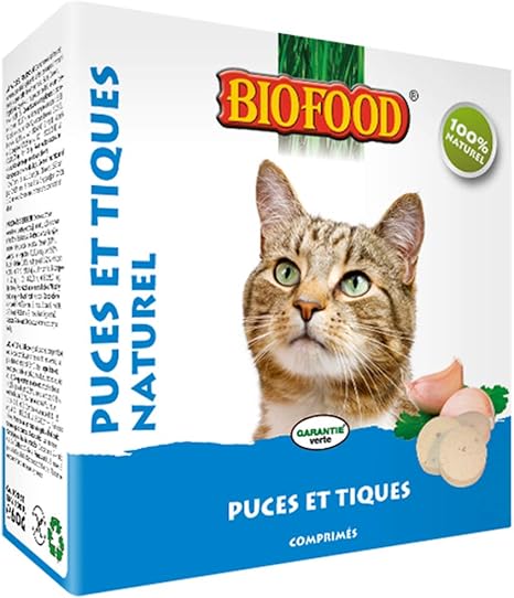 Biofood Friandise Anti Puces Naturel Pour Chat 100 Pieces Amazon Fr Animalerie