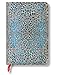 Maya Blue Classic Mini Lined Journal (Silver Filigree)