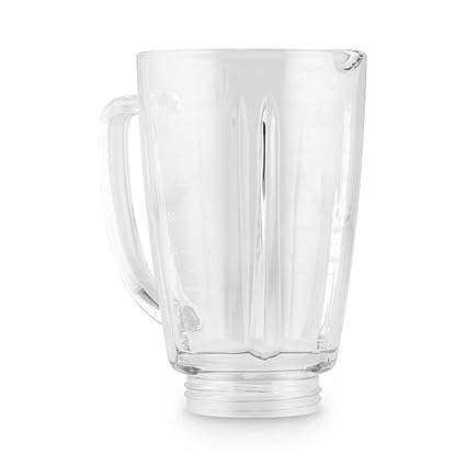 Klarstein Vaso de Recambio para batidora Herakles Steel 1,8 litros Cristal