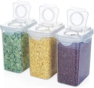 Recipiente Hermético Transparente Tanque De Almacenamiento A Prueba De