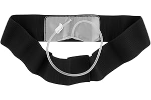 43'' Concealed Urine Test Kit, Comfortable Storage Belt with Catheter & Lightweight Urine Bag for Tests, Travel and Emergenci