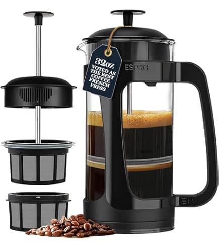 Bialetti Coffee Press Smart, French Press for coffee or tea