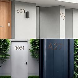 TILUODA 5 inch self-adhesive stainless steel house