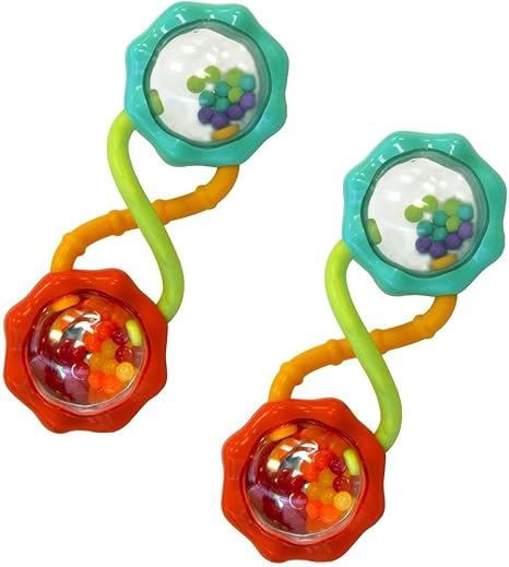 bright starts rattle & shake barbell