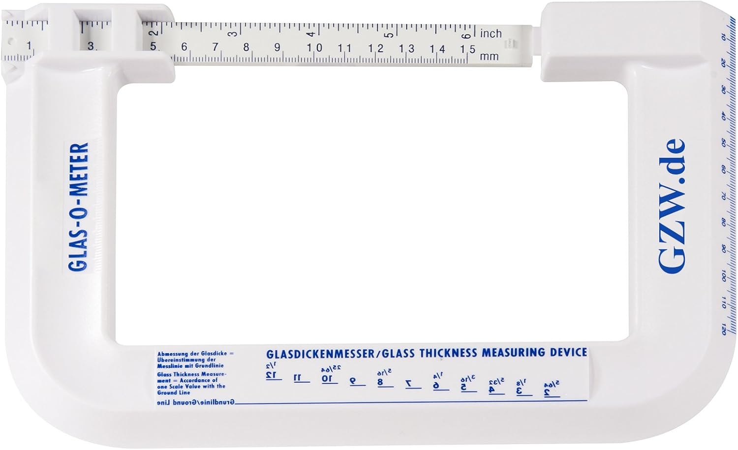 Glass oMeter Glass Thickness Gauge Optical Glass Thickness Gauge Glass