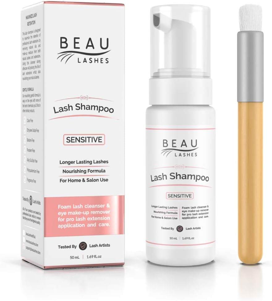 Eyelash Extension Foam Cleanser Shampoo 