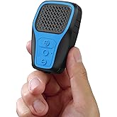 INGA Wearable Bluetooth Speaker, IP67 Waterproof Clip-on Mini Portable Speakers, Wireless Clip Speaker with Built-in Mic, Hands-Free Music and Calls for Work/Riding/Golf/Outdoor(Blue)