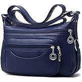 MINTEGRA Women Crossbody Bag Leather Handbag Pocketbook Lightweight Shoulder Purse | Leather, Pocketbook, Lightweight, Shoulder, Pocketbook, Lightweight