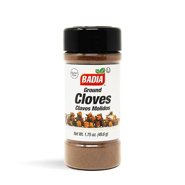 BADIA CLOVES GROUND, 1.75 OZ – PREMIUM QUALITY SPICE FOR BAKING, COOKING & BEVERAGES, AROMATIC & FLAVORFUL