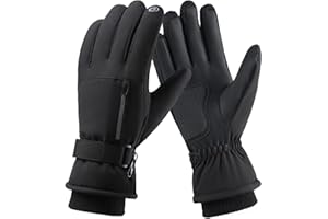 X W EI UNION Winter Warm Gloves Women Men Touchscreen Gloves Waterproof Windproof for Work Cycling Running Hiking Driving Ski in Cold Weather Outdoor Sports