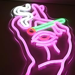 Evil Eye Neon Sign Funky Decor,17 x 10 Inches