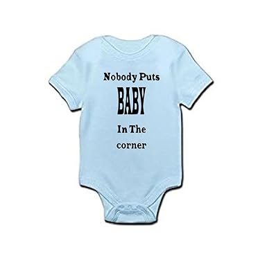 Baby Grow Nobody Puts Baby In The Corner Personalised Funny Baby