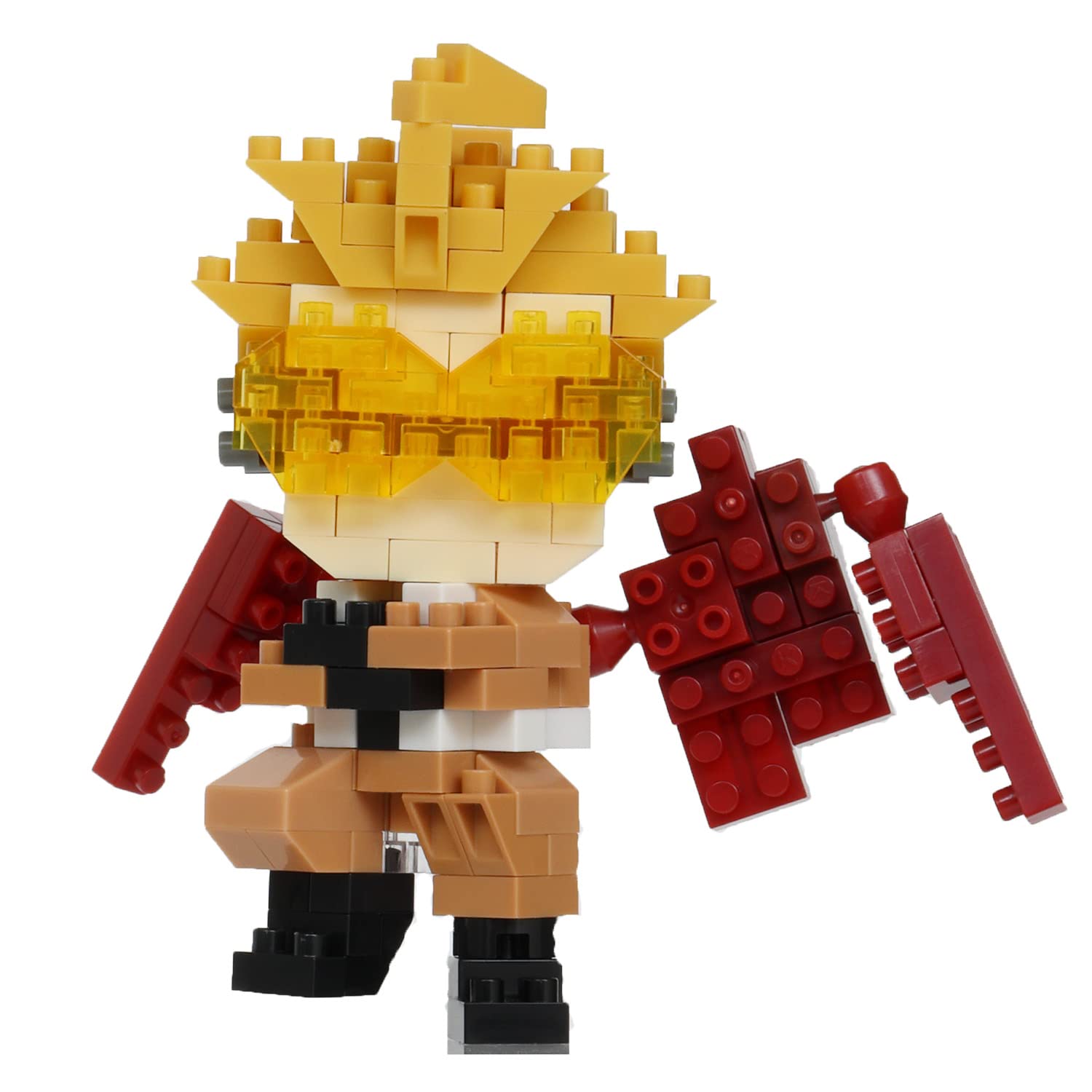 Nanoblock My Hero Academia – Katsuki Bakugo Figur, 210 Teile, Ca. 5,5 Cm Hoch