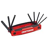 CRAFTSMAN Hex Key Set 8-Key Folding Star