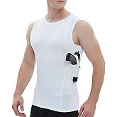 Conceal Carry Shirts for Men - Holster Tank Top - Everyday Concealed Carry Compression Shirt