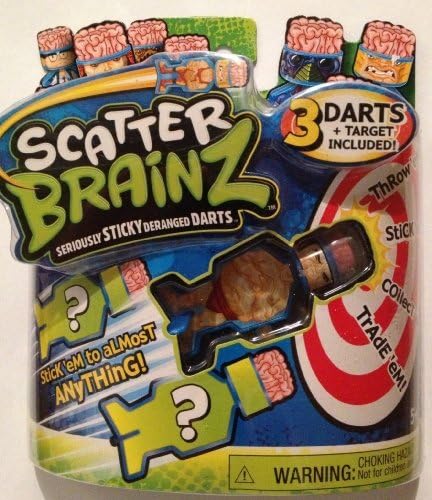 Scatter Brainz 3 Pack of Darts Scary Oche & 2 Mystery Character Darts