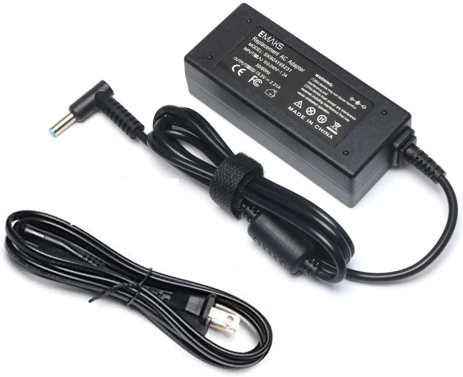Photo 1 of 45W Laptop Charger for HP 15-CS 15-CP 15-DA 15-DB 15-DY 15-EF 15-FD:15-ef0023dx ef0021nr ef0875ms 15-fd0083wm 15-cs3055wm 15-cs3075wm 15-cp0053cl 15-dy2024nr 15-DY2702DX dy1731ms dy0013dx dy2021nr