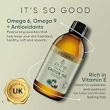 Pure World Organic Castor Oil 250ml Glass Bottle Hexane Free view 2