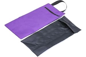 ACKEIVTO Yoga Sand Bags - Double Bag with Inner Waterproof Bag - Prop for Adding Weight and Support