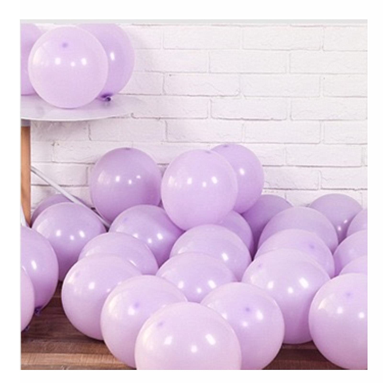 100 Pcs 10 Inch Purple Macaron Pastel Latex Balloon,Romantic Balloon Decorative Latex Balloons for Valentines Baby Shower Birthday Party Wedding Engagement Anniversary Xmas Festival Decor Supplies