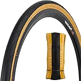 Catazer 20x1.1/28-451 Folding Bike Tire 60TPI Lightweight Anti-Slip | Durable Rubber, 198g Lightweight,Low Rolling Resistance, Foldable Easy Storage, for 20 Inch 451 Road BMX Bike
