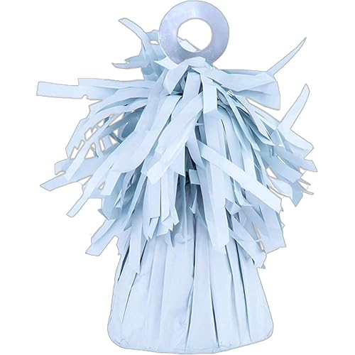 Amscan 9919293-11 - Baby Blue Matte Foil Balloon Weight Party Decoration - 150g