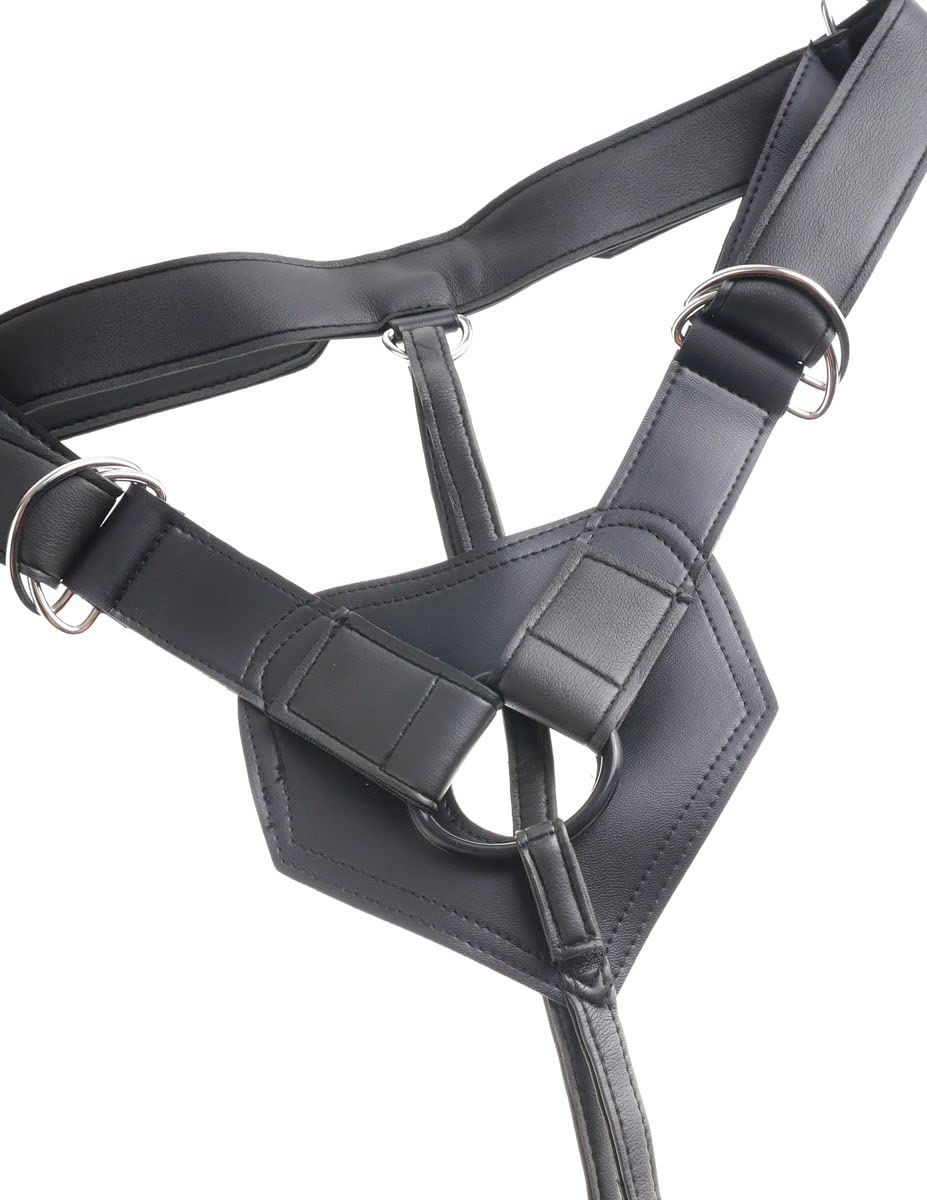 King Cock King Cock Strap On Harness with Cock Flesh 6in