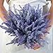Luyue 8 Pack Artificial Lavender Flowers Bouquet Fake Lavender Plant Bundle for Wedding Home Decor Garden Patio Decoration