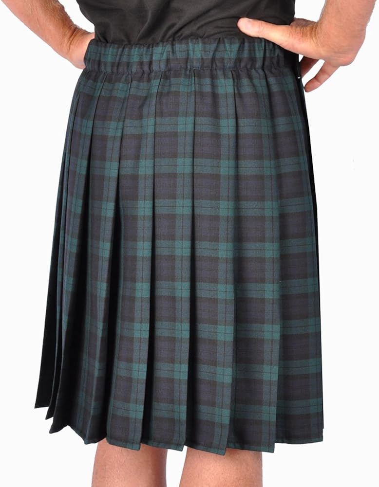 black and green kilt