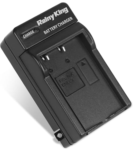 Caricabatterie USB Vhbw Per Nikon D3000, D40, D40x, D5000, D60 – 8.4V Con Cavo Micro-USB