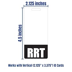 RRT Badge Buddy (Black) - Vertical Heavy Duty Badge