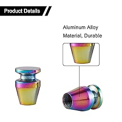 Alpmosn Car Tire Valve Stem Caps, Wine Cup Shaped