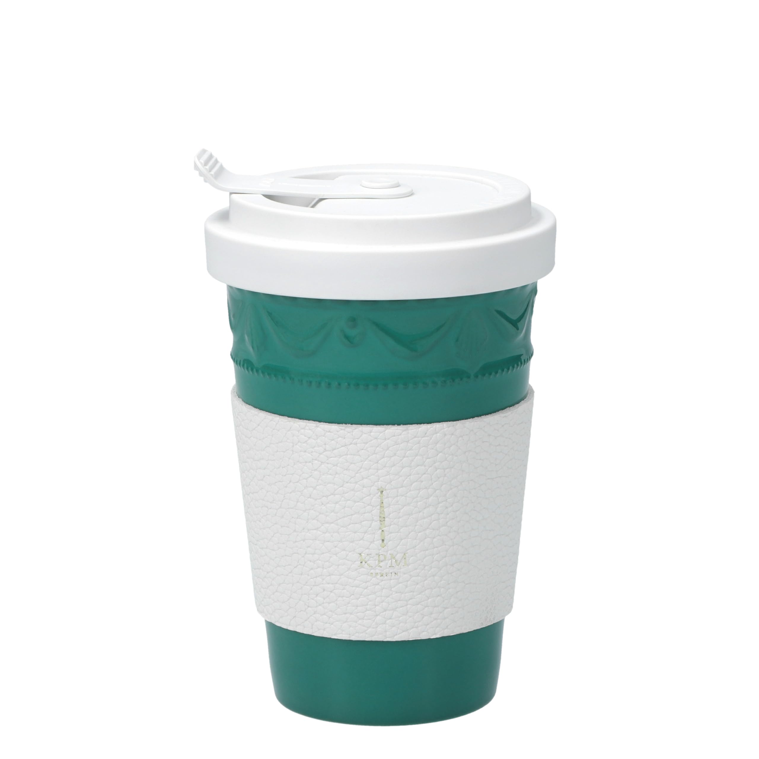 Königliche Porzellan-Manufaktur Berlin KPM To Go Cup Single with Cuff (Melon)