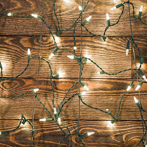 GE Warm White LED Christmas Net Lights - Image 8