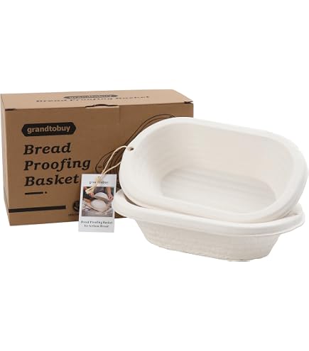 Lot De 100 Doublures Banneton Antiadhésives - Pour Corbeille à Pain Jusqu'à 53,3 Cm