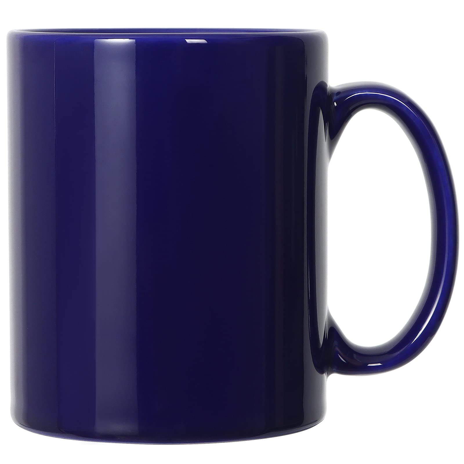 Photo 1 of 22 OZ Extra Large Coffee Mug, Harebe Smooth Ceramic Boss Giant Tea Cup Big Capacity and Handle for Dad Men, Blue