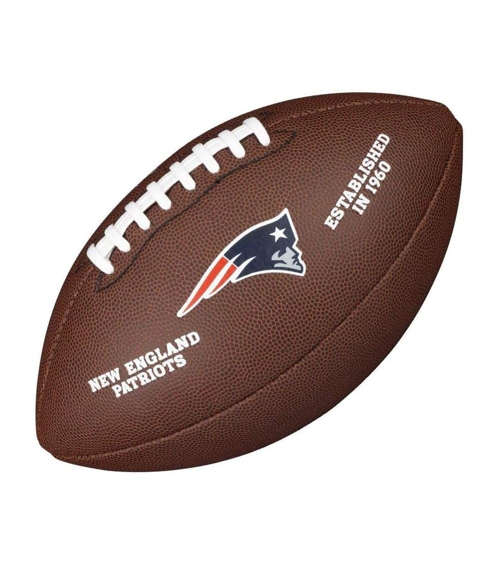 Wilson Unisex-Adult NFL Licensed Ball, Brown, Uni