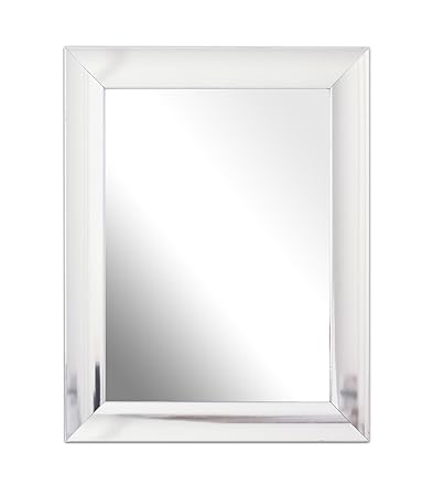Inov8 MFES-SPCH-86 Traditional Spiegelglas-Rahmen, 20 x 15 cm, Packung mit 1, scoop chrome