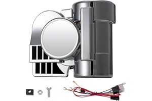 AOLIHAN Air Horn - 150DB Super Loud horn kit for Car, Motorcycle, Truck, Boat, & Pickup - 12V Train horn with Horn Cover,Comp