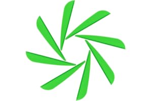 M.SJUMPPER ARCHERY Arrows Vanes Fletches 3 Inch Plastic TPU Fletching for Hunting Targeting Arrow (51 Pack)