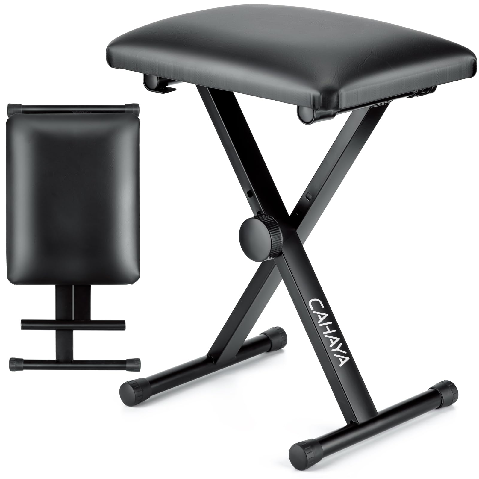 CAHAYA Keyboard Bench X-Style Height Adjustable