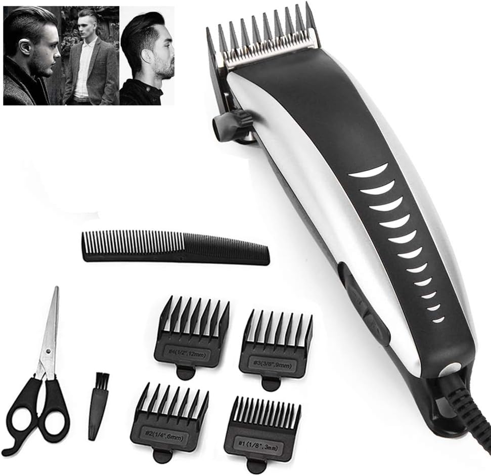 Puomue Electric Hair Clipper Professional Men's Hair Trimmer Household Low Noise Beard Shaver Personal Haircut Tools