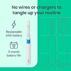 Quip Sonic Toothbrush for Adults with Timer